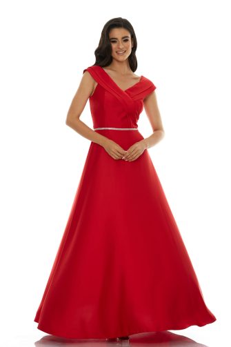 Σατέν Φόρεμα Duchess Γιακάς