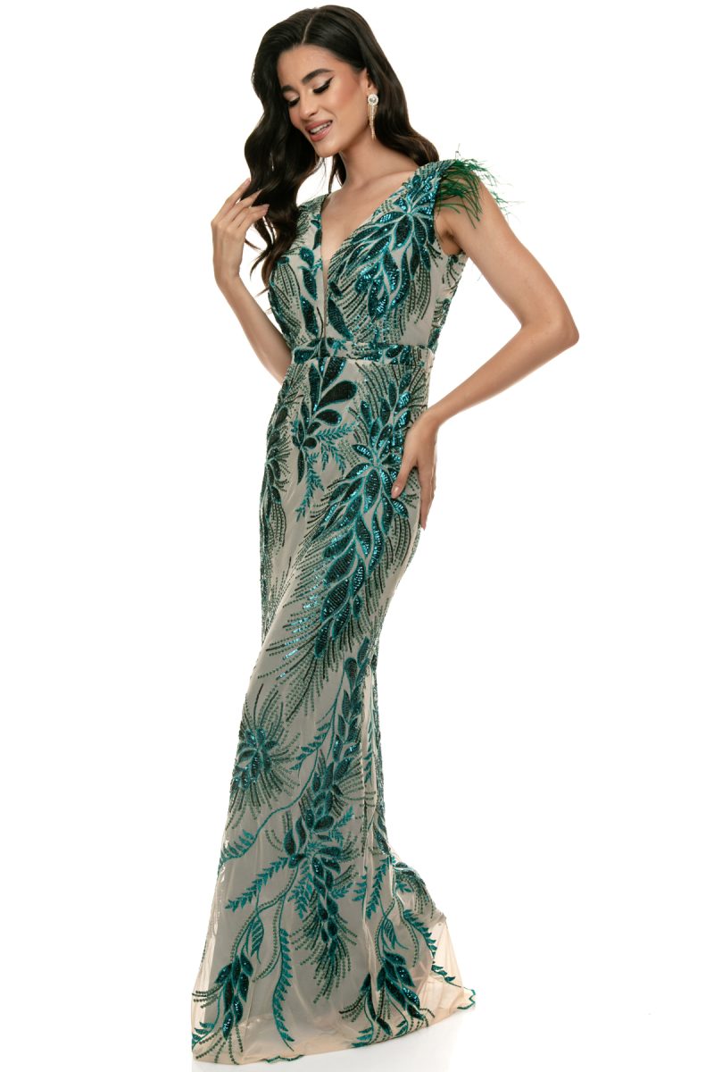 One shoulder Mermaid Φόρεμα