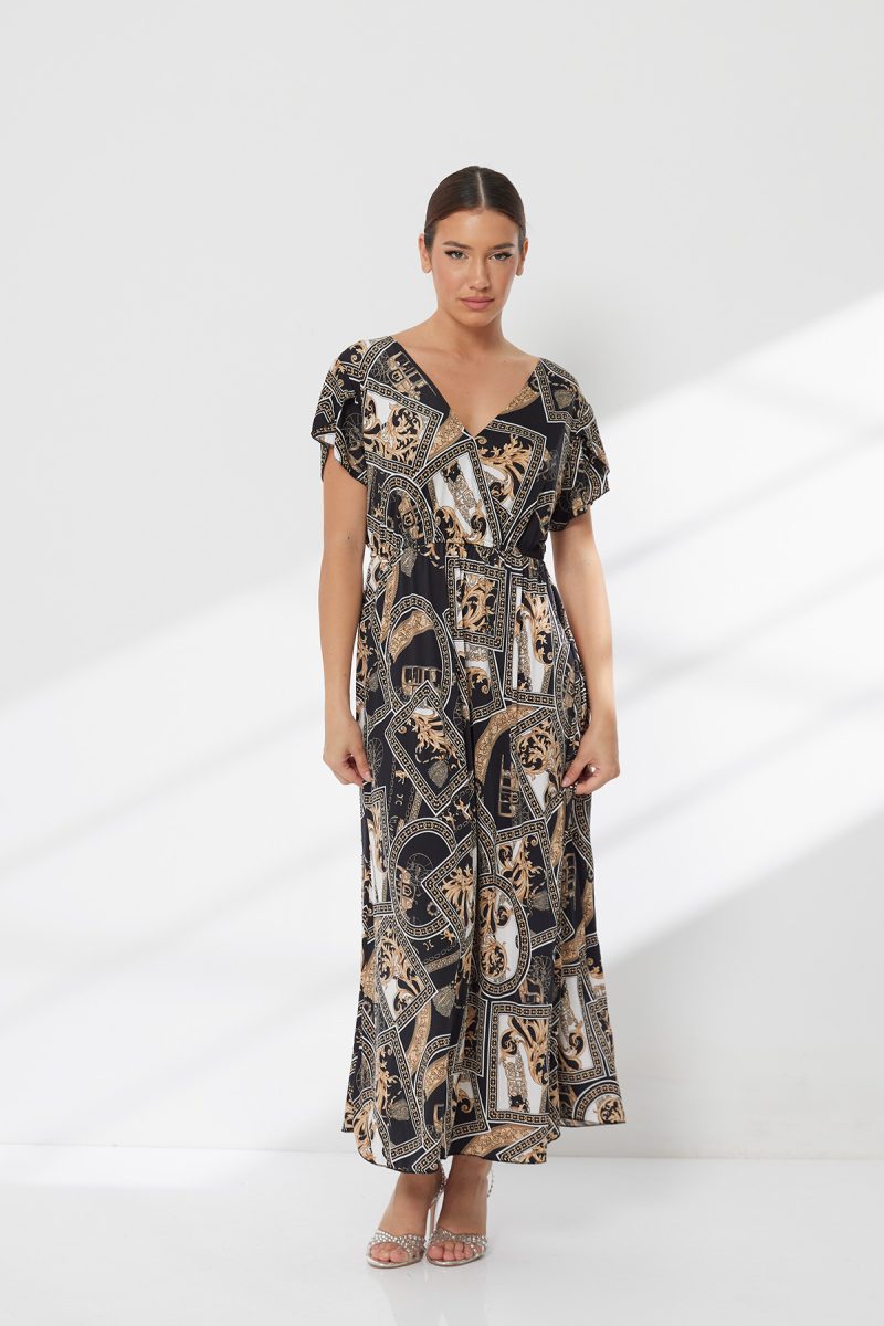noir elegance maxi dress Noir Elegance Dress
